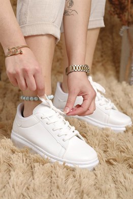 Aymood Bağcıklı Sneaker Rahat Ayakkabı